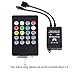 Vinus 300 RGB LED Strip Light 5050 SMD 5 Meter + IR Remote Control + Sound Sense 22 Keys 60 W Power Adapter for Decoration