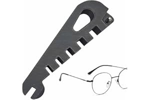 Muflydo Eyeglass Repair Tool, Multi-Purpose Non-Slip, Nose Pad Repair Temple Arm Bender, for Wearers Beginners Professionals 