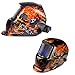 XtremepowerUS Auto-Darkening Solar Powered Welding Helmet (Ghost Rider)