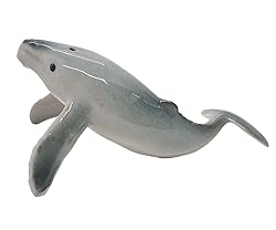 WitnyStore Tiny 2¾" Long Humpback Whale Figurine