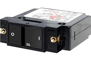 Blue Sea Systems A-Series Single Pole Rocker Circuit Breakers