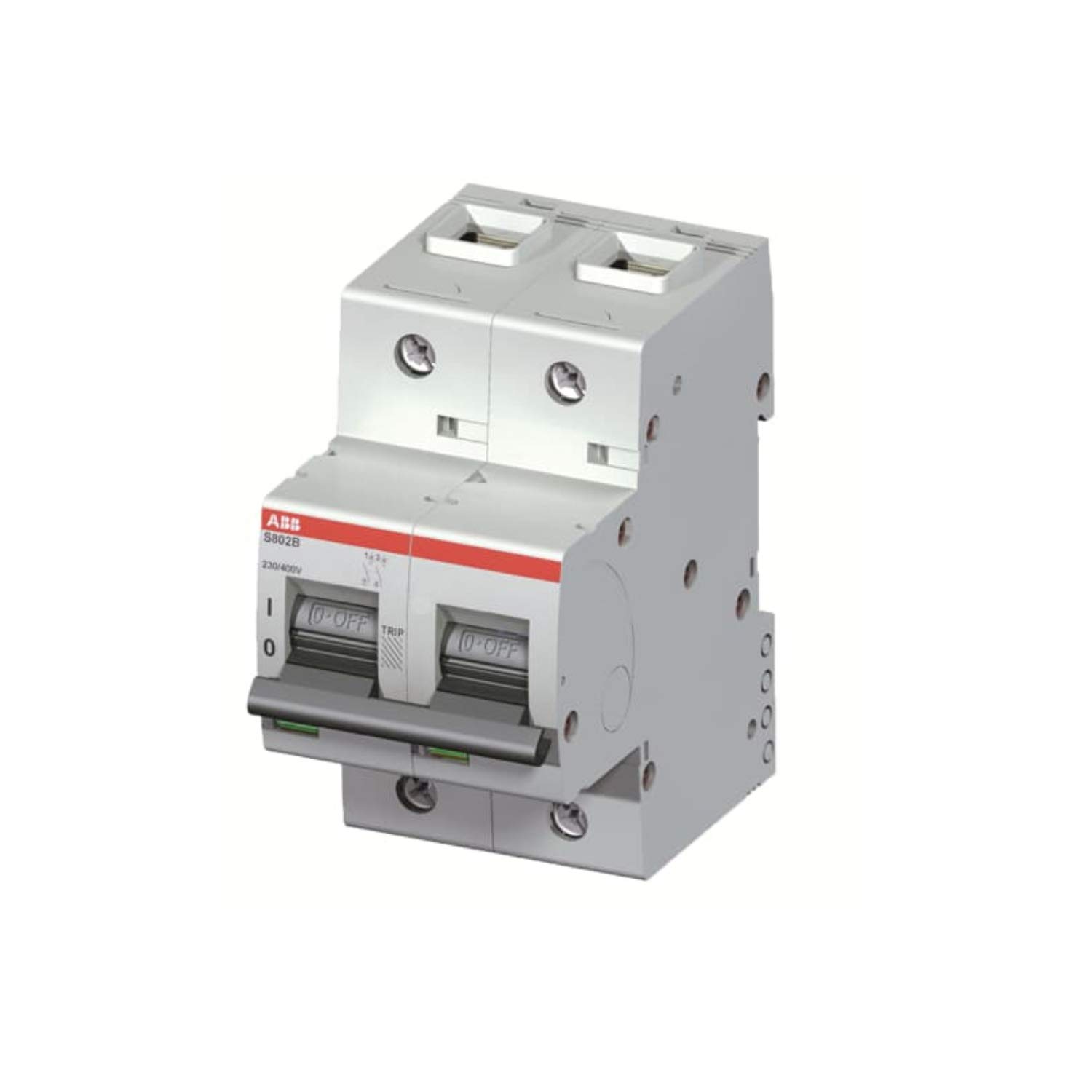 Abb-entrelec S800-C - Automatic Switch S802B-C80 2 Pole 80A Curve C 16ka