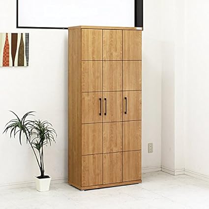 Amazon 靴箱 下駄箱 シューズボックス 玄関 収納 幅80cm 開梱設置 開き戸 板戸 シューズボックス オンライン通販