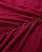 BIUBIU Women's Cold Shoulder Bodycon Bandage Club Party Midi Dress Wine Red XL