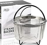 Primica 6 Quart Steamer Basket Instant Pot Accessories Compatible with the Instant Pot Pressure Cooker - Easily One of The Most Durable Instant Pot Accessories