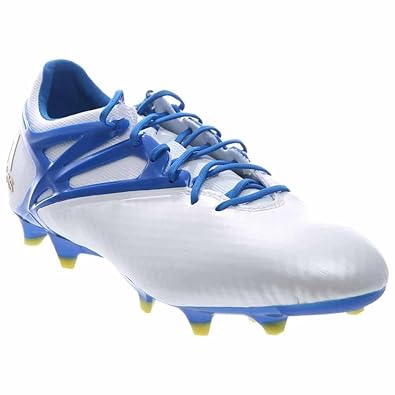 blue and white messi cleats