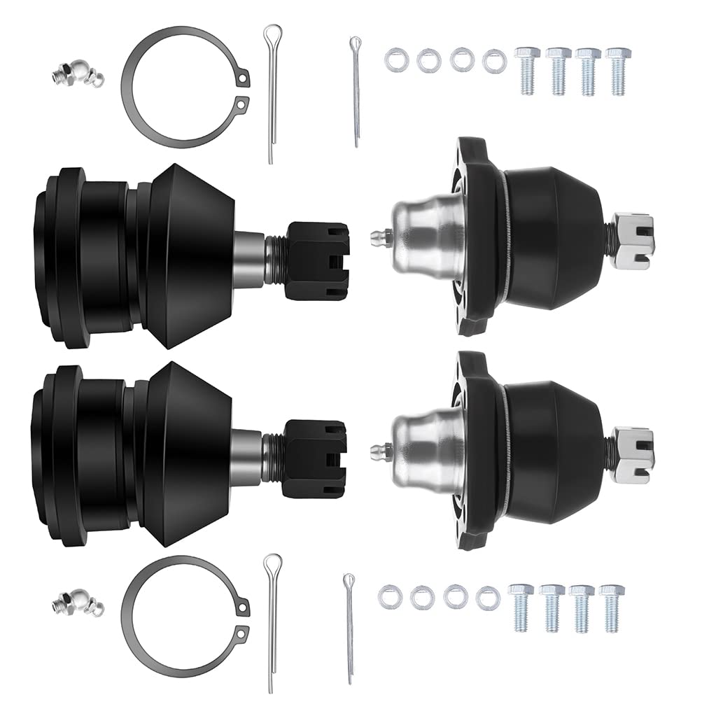 Photo 1 of SCITOO 4pcs RWD Front Suspension Kit Lower Ball Joint Upper Ball Joint Fit 1995-1997 for Nissan Pickup 1986-1994 D21 (Hardbody Pickup)