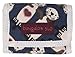 Bungalow 360 Tri-Fold Wallet w/ Velcro Closure-Cotton Canvas-Sea Otter