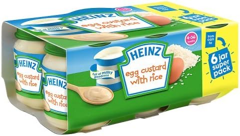 heinz baby egg custard