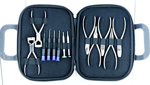 Click Here to See More Images Optical Plier & Screw Drivers Kit with case