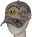 US Army Official License Structured Front Side Back and Visor Embroidered Hat Cap - Veteran Camo