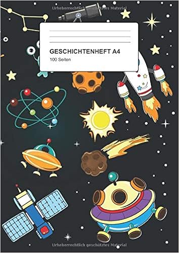 Geschichtenheft A4 Fur Schule Und Zuhause 100 Seiten Schreiben