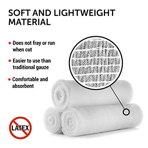2 Gauze+Bandage+Roll+Medical+Tape
