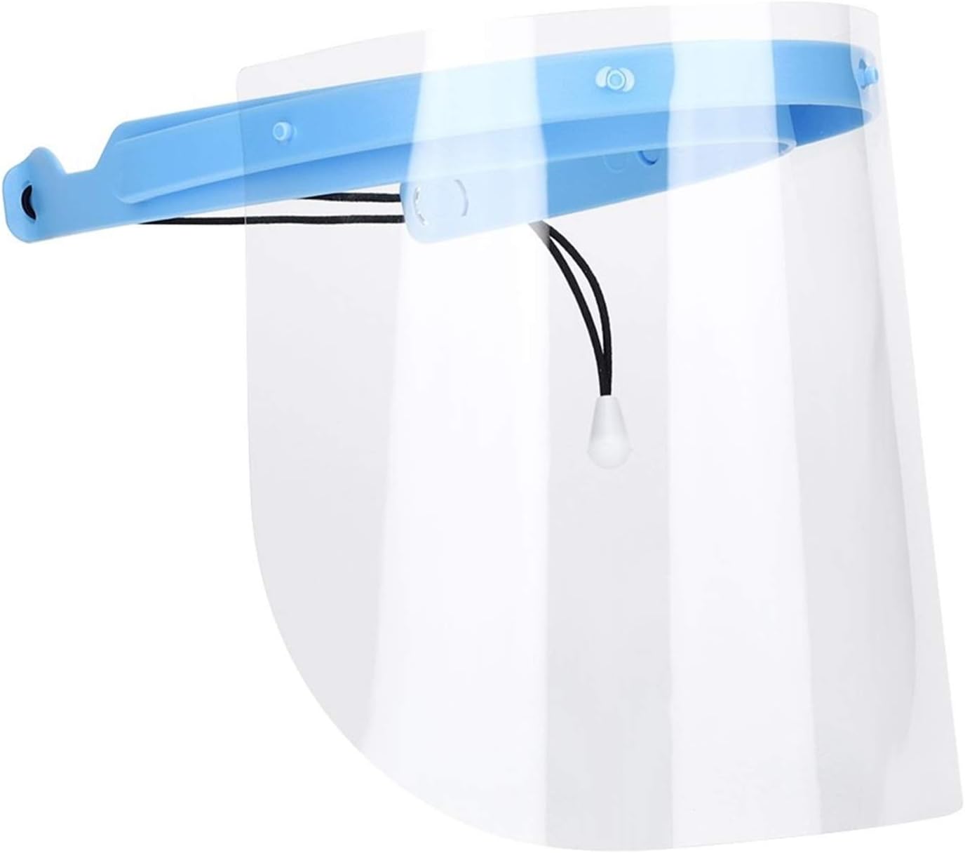 Face Protector, Adjustable Full Face Protection Visor Anti-spittle Anti-fog Anti-spray Anti-dust Face Shield for Kitchen/Camping/Hiking