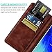 Wallet Case for Galaxy J7 2018/J7 Refine/J7 Star/J7 Crown/J7 Aura/J7 V 2nd Gen, OTOONE [Flip Folio] PU Leather Wallet Card Slot Protective Phone Cover with Kickstand for Samsung J7 (Bronze)