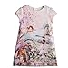 FEITONG 2017 Kids Girls Floral Butterfly Print Princess Dress (1-2 Years, Pink #2)