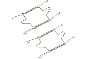 Juvielich Plate Hanger 7" U Type Stainless Steel Plate Hangers Invisible Wall Hooks for Walls Compatible Decorative Plates Ho