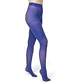 HUE Women’s Super Opaque Tights with Control Top 90 Denier High Waist Pantyhose