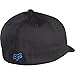Fox Boys' Big Legacy Logo Flexfit HAT, Black/Blue, OS