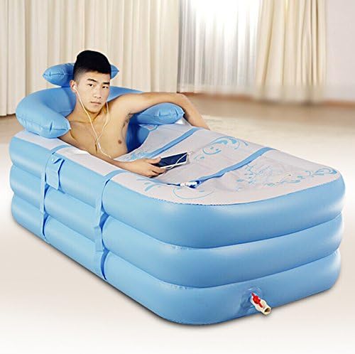 MBJZ The folding bath inflatable bath bucket bath plastic bucket