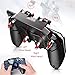 Meo Mobile Game Controller [Six-Finger] – Game Controller with Gaming Trigger, Shoot Sensitive Controller Gamepad Aim & Fire Trigger for PUBG/Fortnite (Black)thumb 1