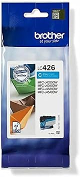 Brother LC-426C Cyan Inkjet Cartridge Standard Yield 1 Pack Genuine
