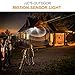 JJC 4000LM LED Security Lights Motion Sensor Flood Light Outdoor,40W(250W Equiv.) IP65 Waterproof,5000K-Daylight White ETL Listed Outdoor Lighting for Garage Yard Porch Brown (Not Solar Powered)