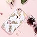 Fingic for Pineapple iPhone 8 Case,iPhone 7 Case，Ultra Slim Floral Pineapple Cover Hard PC Soft Rubber Anti-Scratch Shockproof Protective Skin Cover for iPhone 7/iPhone 8,Floral Pineapple/Rose Gold
