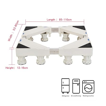 MHSHZY Soporte Lavadora Base Ajustable Multifuncional De Carga ...