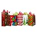 Set of Christmas Gift Bags and Tissue Paper (12 Bags + Tissue, Traditional Holiday)