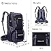 BeGrit Hiking Backpack Backpacking Bag Sport Daypack 40 Liter for Camping Travelling Outdoor Mountaineering
