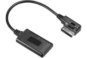 Aux Audio Cable Adapter Input BT Fit for Audi Q5 A5 A7 R7 S7 Q7 A6L A8L A4L VW Vehicles with AMI 3G System Easy Installation 