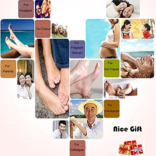 Elutong 3 Pairs Soft Gel Heel Socks Ventilate Stealth Hosiery Or Dry Hard Cracked Skin Moisturizing Day Night Care Skin Calluses, Cuticles, Rough Skin - Thumbnail 6