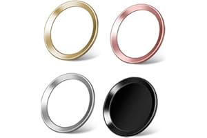 VILLCASE Home Button Sticker Metal for Fingerprint Recognition Button Sticker Material