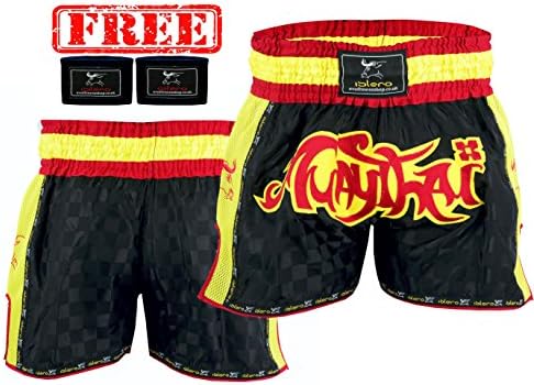 Islero Muay Thai Shorts Fight MMA Kick Boxing Shorts Grappling Martial Arts Gear UFC Cage Fighting Shorts Mens Clothing