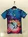 FaPlus Universe Starry Sky 3D Print T Shirt Men's Casual T-Shirts