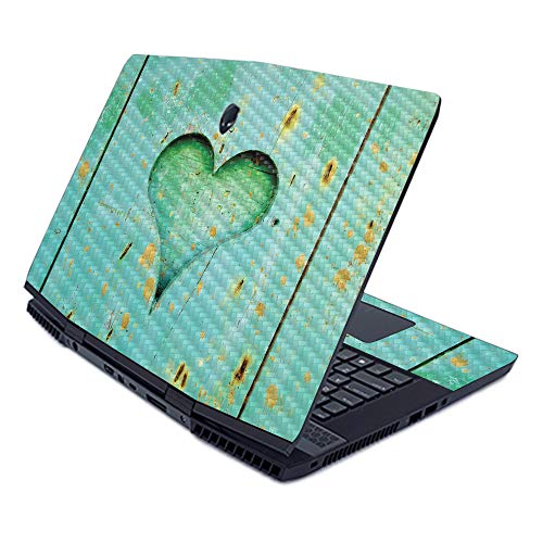 MIGHTY SKINS MightySkins Carbon Fiber Skin for Alienware M17 (2019) - Heartwood…