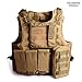 Solomone Cavalli Tactical Molle Combat Vest Airsoft Camouflage Police Fully Adjustable