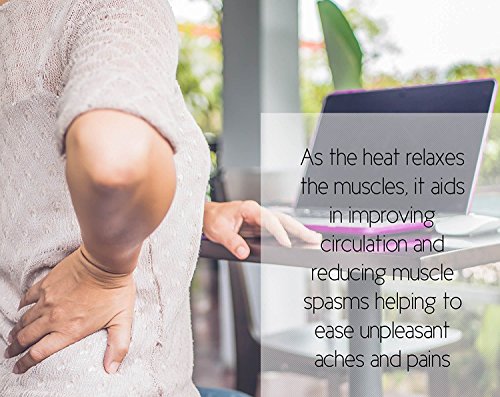 [- Sweet Dreams Electric XL Heat Pad with 6 Heat Settings - Extra Large (50x38cm) - Luxurious Soft