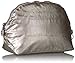 Kipling Zadok Metallic Cosmetic Bag Cosmetic Bag, Cloud Grey Metallic, One Size