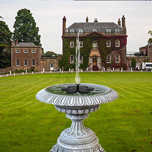 image for AMYER Solar Fountain, Solar Birdbath Fountain, Solar Fountain Pump, 1.