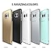 Ringke Slim Compatible with Galaxy S7 Edge Case Dazzling Slender Laser Precision Cutouts Fashionable & Classy Superior Steadfast Bolstered PC Hard Skin Cover for Galaxy S7 Edge - SF Black