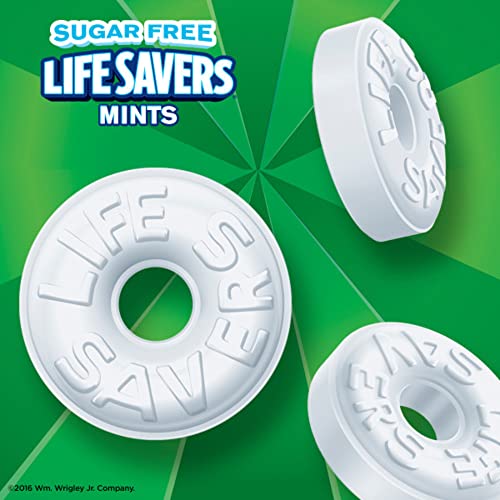 LIFE SAVERS WintOGreen Breath Mints Hard Candy Bulk Pack, 2.75 oz Bag