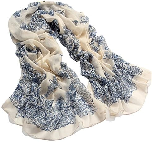 Vip2014 Women Girls Fashion Soft Scarf Wrap Chiffon Shawl Silk Scarves 160*70cm