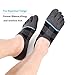 Toe Socks No Show Five Finger Socks Low Cut Cotton Running for Men 3 Pack