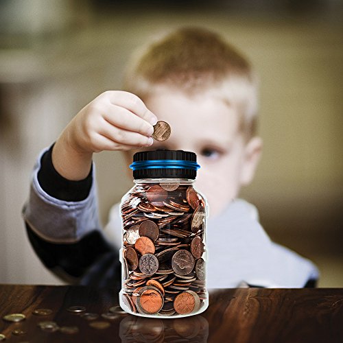 image for Powstro Piggy Bank Digital Counting Coin Bank Creative Large Money Sav