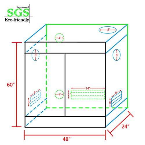 Quictent-Eco-friendly-48x24x60-Reflective-Mylar-Hydroponic-Grow-Tent-with-Anti-burst-Zipper-and-waterproof-Floor-Tray-for-Indoor-Plant-Growing-SGS-Approved