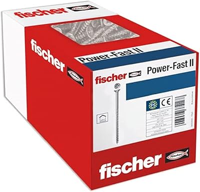 fischer Power-Fast II 3.0 x 45 Countersunk Head Phillips Screw