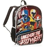Power Rangers Unleash The Power 16 Backpack Bookbag