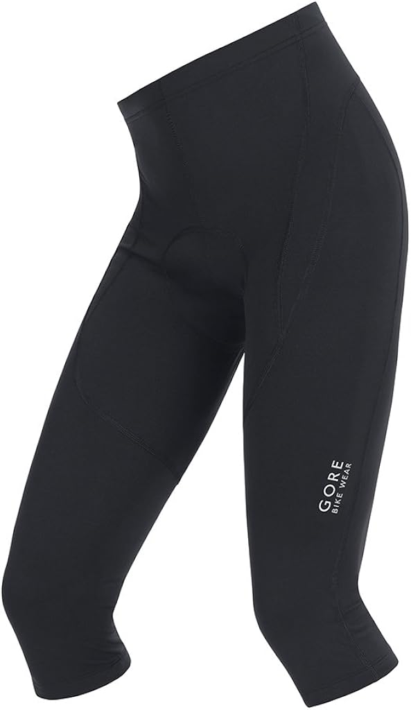 Gore Bike Wear Men's Power 3/4 Tights+, Black, Small